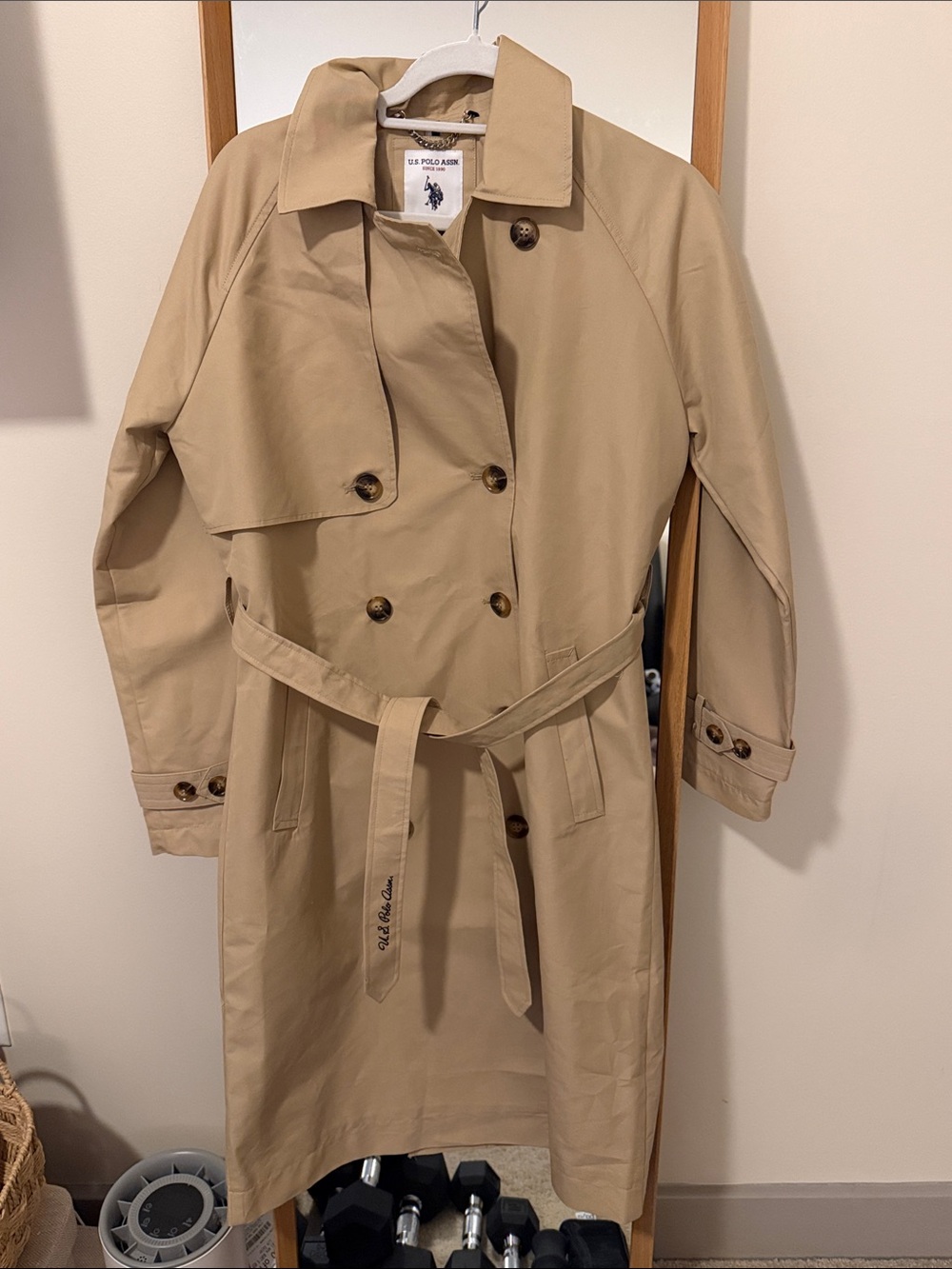 US Polo Trench Coat